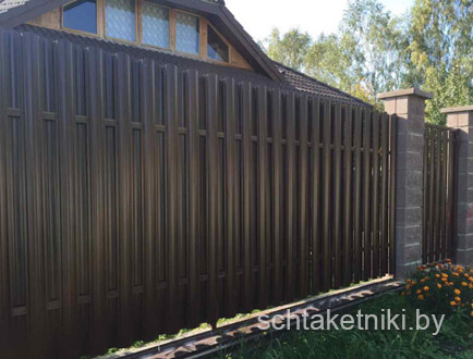 металлический штакетник минск